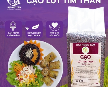 Gạo Lứt Tím Than Ngon